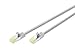Produktbild DIGITUS LAN Kabel Cat 6A - 2,5m - 100% Component Level Geprüft - RJ45 Netzwerkkabel - S/FTP Geschirmt - Grau