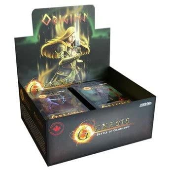 Amazon.com: Genesis: Battle of Champions Origins Booster Display Box – 24 Booster  Packs - Card Games for Adults Kids Family – 15 Cards per Pack