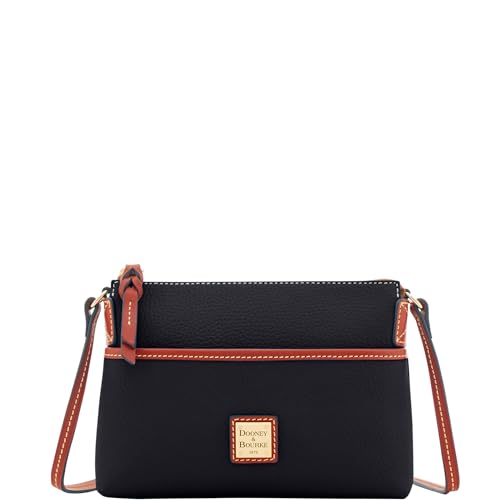 Dooney & Bourke - Bolso bandolera con diseño de guiños, negro (Negro), Talla única