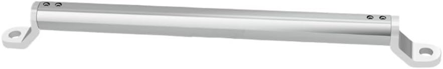 オートバイ修正された延長ハンドルバーバランスバーヘッドランプブラケットモトアクセサリー ハンドルバー・ドラッグバー(White)