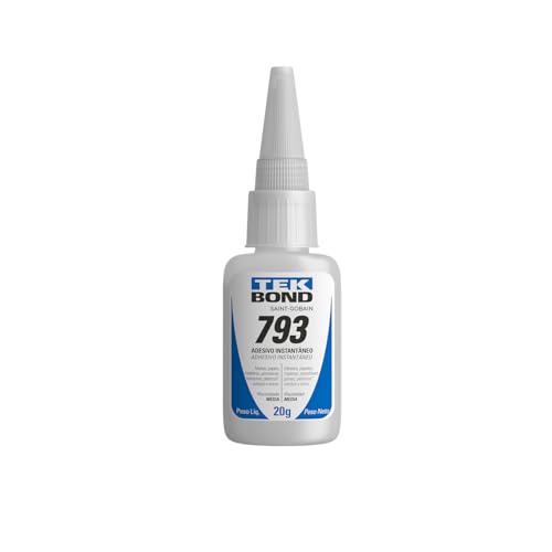 Adesivo Instantaneo TekBond 793 20g A Bico Antientupimento, unidade