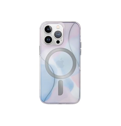 Coehl Palette de téléphone compatible avec iPhone 15 Pro Max, Coque Magnétique Aimantée, Charge MagClick (bleu foncé)