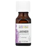 Aura Cacia - 落ち着いたラベンダー エッセンシャル オイル - 0.5ポンド