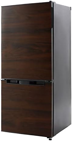 Amazon.co.jp: [東京Deco] 冷蔵庫 117L 2ドア 直冷式 幅47cm 木目調 