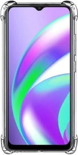 Image of BOXXO Flexible Back Cover for Mi Redmi 9 | Back Cover Transparent Clear Shockproof Case Four Corner Protection | Slim Protective Mobile Phone Cover for Mi Redmi 9