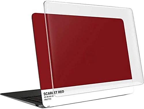 Skinit Case + Skin Compatible with MacBook Air 13in (2020) Originally Designed Scarlet Red Design