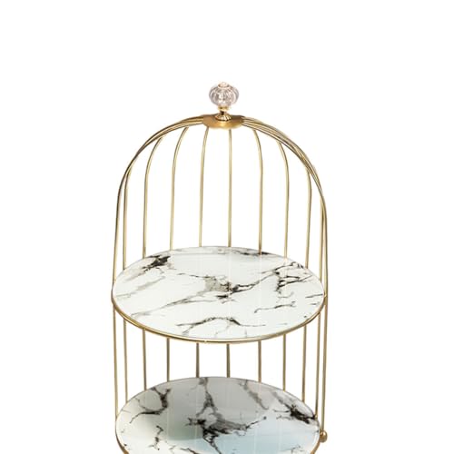 drburpily Étagère de rangement pour cosmétiques, coiffeuse, minimisation du – vue 5