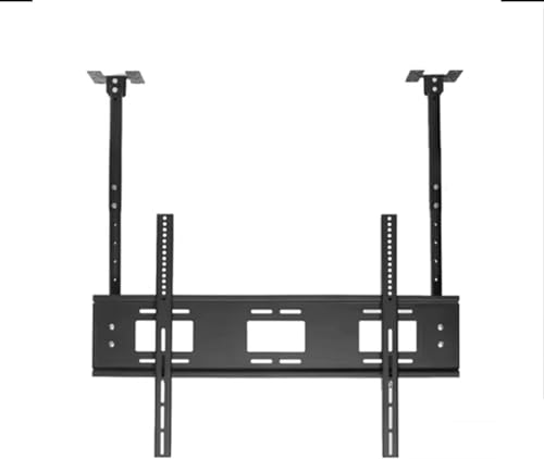 Support de plafond réglable pour téléviseur structure robuste double pôle LED