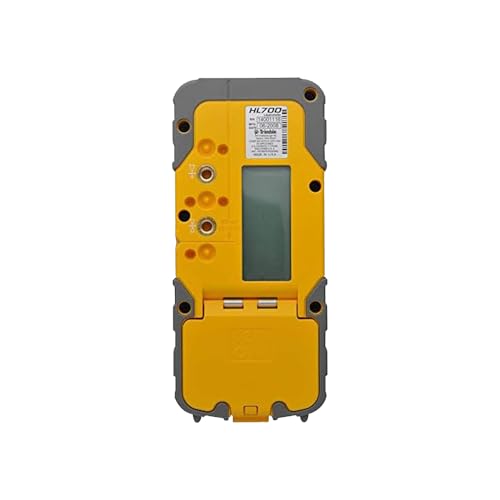 Spectra Precision HL700 Digital Readout Receiver for Basic & Advanced Performance, Huge 5 in (12.7 cm) Reception Height, Front & Rear LCD Displays, Waterproof and Weatherproof