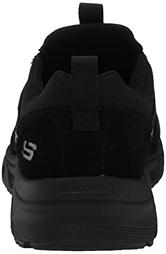 Skechers Oak Canyon, Sneaker Uomo, Black Suede