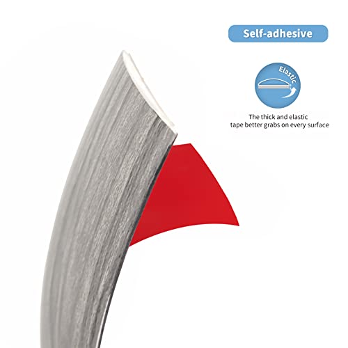 Art3D A17952P4 Self Adhesive Vinyl Floor Transition Strip, Laminate Floor Strip Floor Flat Divider Strip For Joining Floor Gaps,Carpet Threshold thumb #7