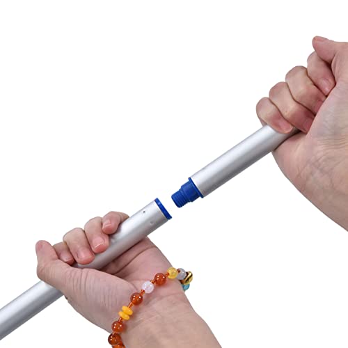 Tefola Rede de escumadeira para piscina, escumadeira de piscina resistente de plástico durável desta