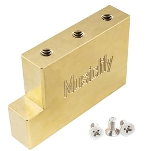 Directly fits original Floyd Rose locking tremolo bridges:Original Series 6 & 7-string, and the Special Series 6-strings, 1000 Series 6-string only. NOT for Special Series 7-strings,1000 Series 7-string Size: 59mm(2-21/64") wide,37mm(1-29/64") tall,1...