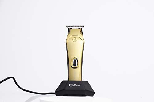 Caliber .22 Stinger Linear Magnetic Motor Cordless Trimmer, 3 Color Lid – Bundled With Caliber No Slip Clipper Grips #TOP2