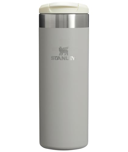 Stanley AeroLight Transit Bottle 16 oz | Locking Drink Through Lid | Leak Resistant Water Bottle or Coffee Travel Mug | Lightweight Insulated Stainless Steel | BPA-Free | Ash image 2