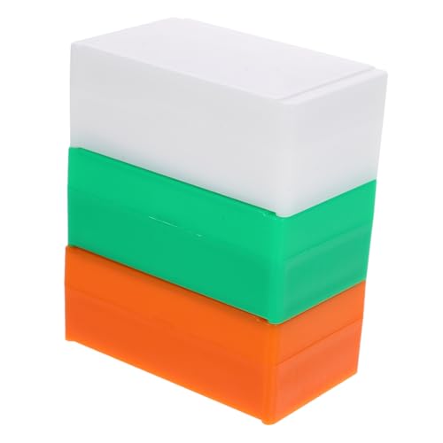 Ciieeo Coverslip Storage Box 3 Slide Boxes Microscope Slide Holder for Boys and Girls