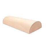 Tronco propiocepcion suelo pelvico - MADERA VIVA- Ejercitador Eutonia Ejercicios de Equilibrio Madera Natural de Pino - Torneria España Artesania