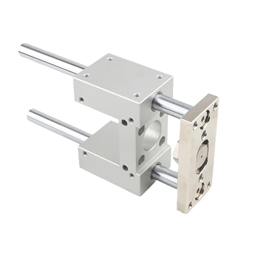 Guide lineaire pour cylindre pneumatique SC32-100 et support d'installation robuste - 8