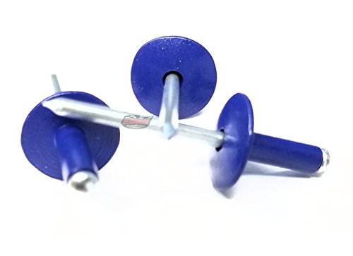 Explodierende Blindnieten 3/16" - 50 Stück Set, Klein & Blau, Ideal Für Rennwagen & Anhänger