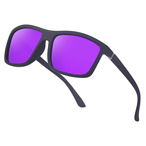 Image of Men's Sports Polarized Sunglasses Square Frame Glasses NP1007