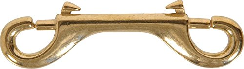Hillman 4-1/8 in. Solid Brass Double Ended Bolt Snap (3-Pack)