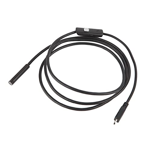 SHURROW USB Snake Inspektionskamera USB C Endoskopkamera mit 6 LED-Leuchten Kompatibel mit Android Phone Windows PC – Bild 4