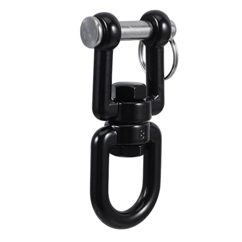 FELTECHELECTR Gancio Girevole Doppio in Acciaio con Cuscinetti a Sfera Anello di Collegamento per Altalena Sedia Sospesa e Amaca Accessorio Resistente per Catena da Giardino e Ricambi Dondolo