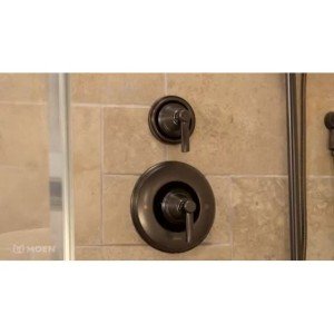 MOEN Weymouth M-CORE 3-Series 2-Handle Bathroom Shower Integrated Transfer Valve Trim In B Nickel Valve Not Included