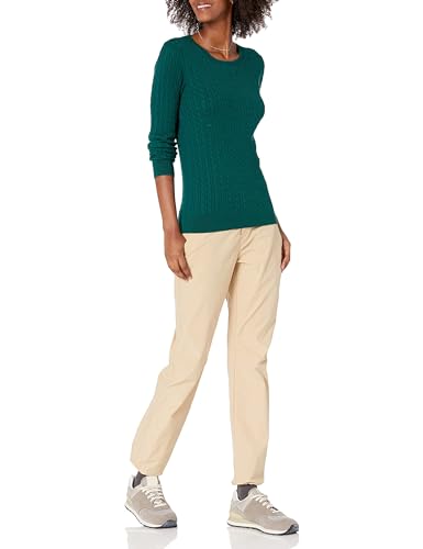 Image of Amazon Essentials Women's Lightweight Cable Knit Long Sleeve Sweater