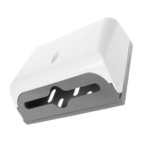 Alipis Dispensador De Toallas De Papel Pared Soporte Higiénico Transparente para Cocina y Baño Sin Taladro Almacenaje Práctico De Toallas para Espacios Reducidos