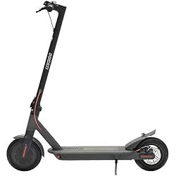 Patines Evo Ducati E-Scooter Pro-I Evo Black, motor 350 W, peso 12 kg, freno eléctrico y de disco con flechas direccionales, Color Negro, Talla única