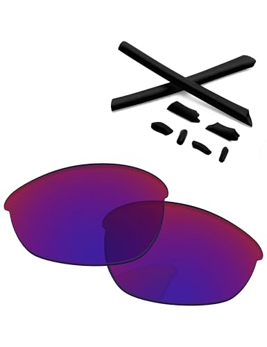 Image of Replacement Lenses & Rubber Kits for Oakley Half Jacket 60mm Sunglass - Precision Fit, UV Block & Impact Resistant