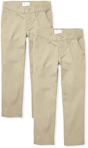 Stretch Bootcut Chino Pants,multipacks