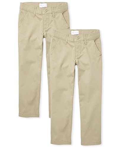 The Children's Place Stretch Bootcut Chino Pants,multipacks