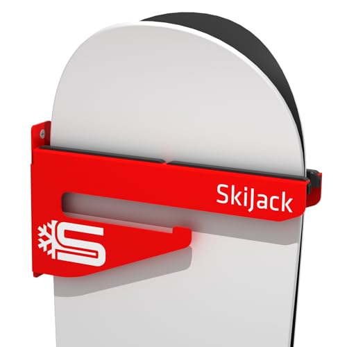 Skijack Unisex - Adult Ski Rack Wallmount, Red, Normal - Image 2