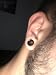 MODRSA 9 Pares Dilatador Oreja Silicona Doble Expansor Piercing Tunnel Plugs Flexible...