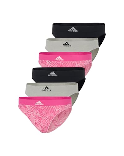 Image of adidas womens Seamless Bikini Underwear Multipack