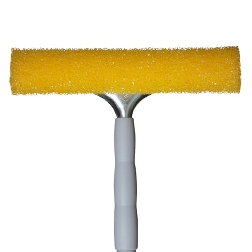 Apex Lavavetri con Spugna abrasiva anti-graffio, Gomma, Impugnatura ergonomica e solida Struttura in metallo 25cm