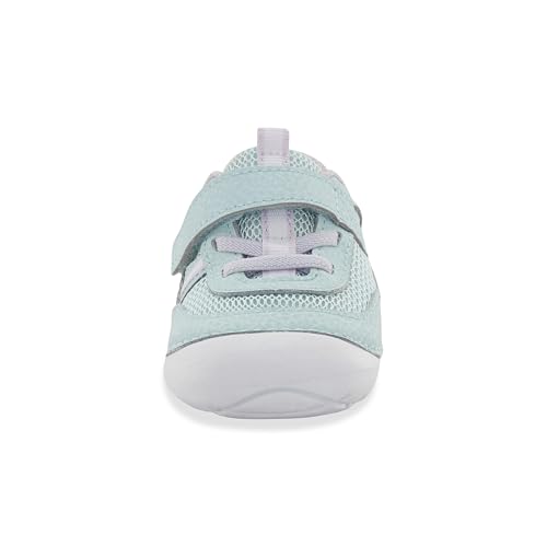 Stride Rite SM Apollo Sneaker, Aqua, 4.5 Wide US Unisex Little_Kid2