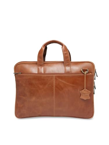 Image of TEAKWOOD LEATHERS Messenger Bag for Men | Laptop Compartment Office Bag | Crossbody Messengers | Office Laptop Bag | Multicolor