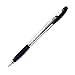 BIC Atlantis Stic Ballpoint Pen, Medium Point (1.0mm), Black, 12-Count