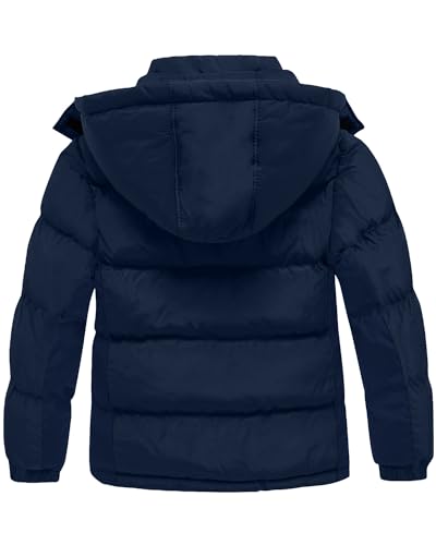 wantdo Boy's Winter Coat Warm Puffer Jacket Waterproof Parka with Hood2