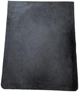 Denco 3/8" Super Heavy Duty Plain Semi-Truck Mud Flaps - 24" x 30" - 1 Pair - Rubber