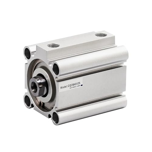 Cylindre pneumatique CDQ2B CQ2B63-25D actionneur compact double effet tige mâle DM - 2