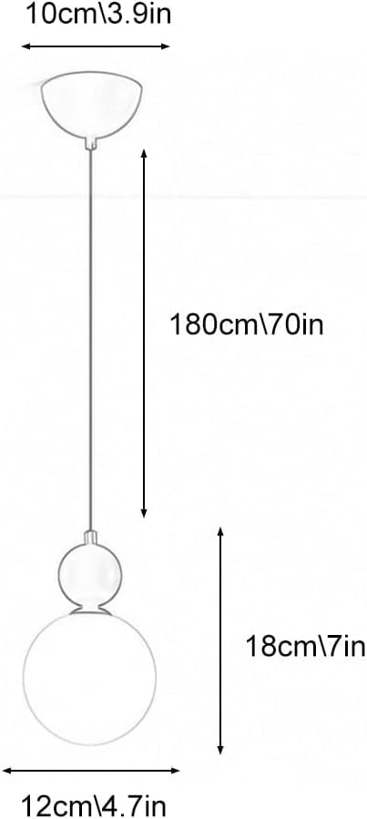 Lámpara estilo nórdico cream para crear ambientes cálidos en el hogar 7