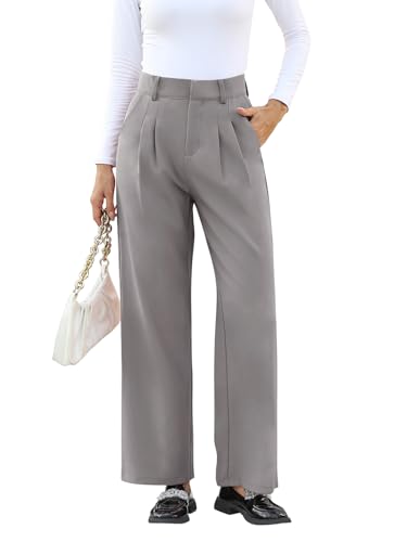 Image of NIMIN High Waisted Work Pants for Women Business Casual Outfits 2026 Office Dress Pants Trousers with Pockets