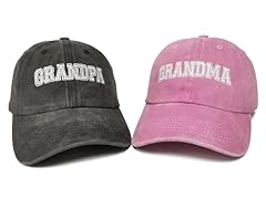 Grandpa Grandma (Washed Black & Washed Pink)