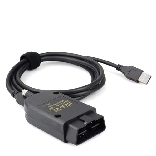 Image of H E X V2 VCDS Cable Unlimited VIN with Software - Life Time Free | OBD2 Scanner for VW, Audi, Skoda | Optional Free Remote Installation (Compatible with Car Models 1995-2017)