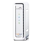 ARRIS Surfboard SB6190 32x8 DOCSIS 3.0 Cable Modem with 1.4 Gbps Download and 262 Upload Speeds, White (Non-Retail Packaging) (Renewed)