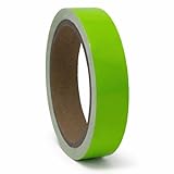 ハッピークロイツ テープ式 ボディ プロテクション カーラッピング フィルム PVC 2cm幅 × 6m グロスアップルグリーン HZ4026